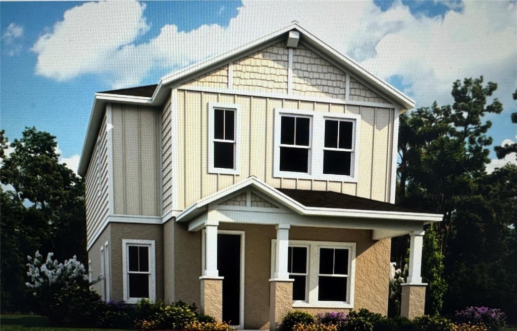 149 Thorne Ln, Sarasota, FL 34240 - view of front facade featuring board and batten siding