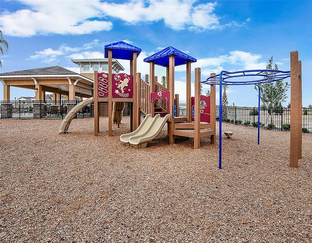 5543 Pleasantview Ct, Bradenton, FL 34211 - community jungle gym featuring fence