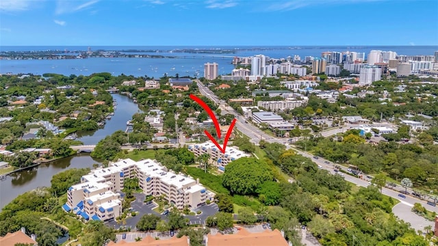 825 S Osprey Ave Unit 302, Sarasota, FL 34236 - view of urban area featuring a large body of water