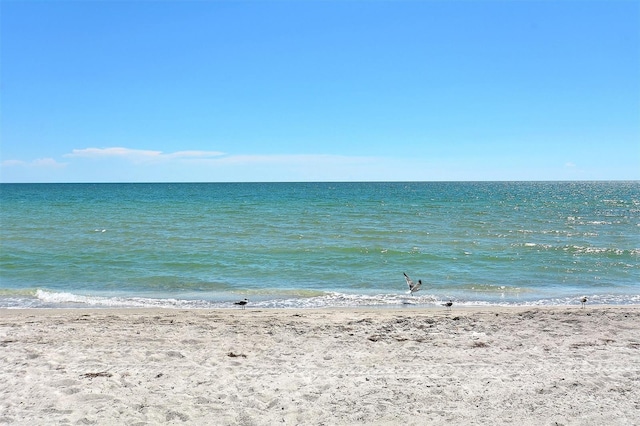 water view with a beach view