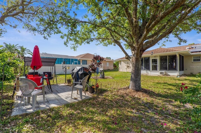 3459 Lotus Rd, North Port, FL 34291 - view of yard featuring a patio