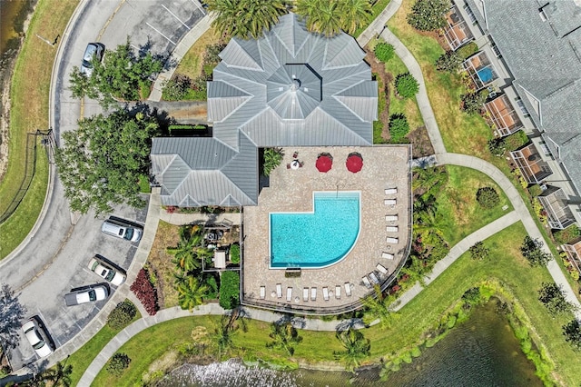 drone / aerial view