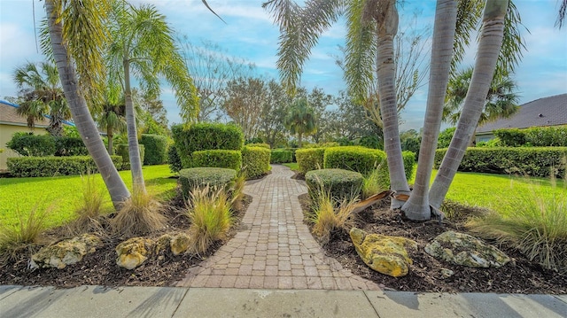 1085 Mallard Marsh Dr, Osprey, FL 34229 - view of property's community featuring a lawn