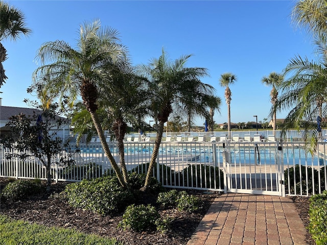13724 Quinta St, Venice, FL 34293 - pool featuring fence