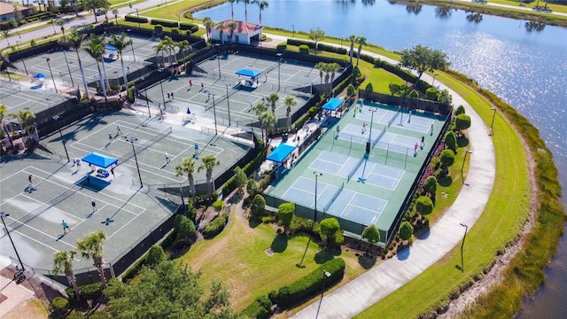 13724 Quinta St, Venice, FL 34293 - aerial view with a water view