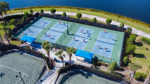 13724 Quinta St, Venice, FL 34293 - aerial view featuring a water view