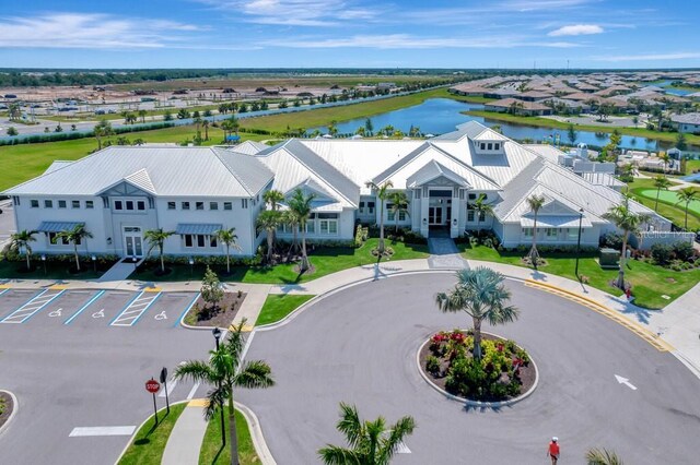 15719 Barefoot Beach Dr, Lakewood Ranch, FL 34211 - bird's eye view of a nearby body of water