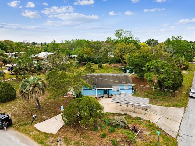 drone / aerial view