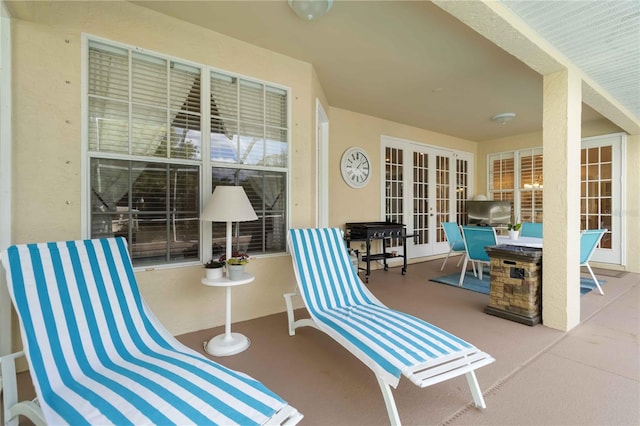 1860 Citron St, Punta Gorda, FL 33980 - view of patio with french doors