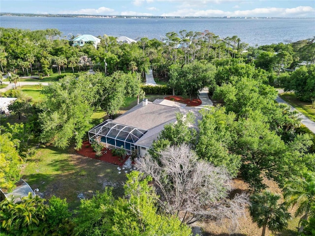 1860 Citron St, Punta Gorda, FL 33980 - aerial view featuring a water view