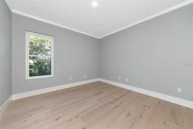 600 Eagle Watch Ln, Osprey, FL 34229 - empty room with crown molding and wood finished floors
