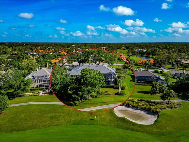 600 Eagle Watch Ln, Osprey, FL 34229 - aerial view of residential area featuring a nearby body of water