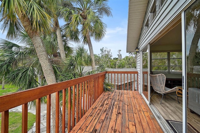 view of deck