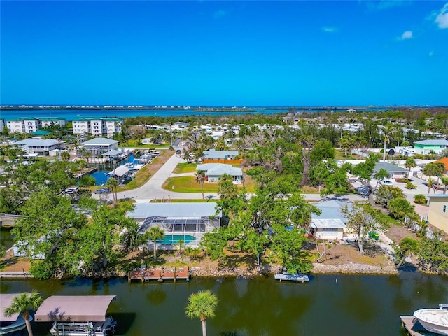 8152 Seashell St, Englewood, FL 34224 - aerial view of property's location with a nearby body of water