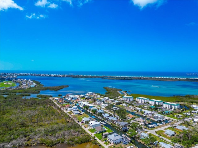 8152 Seashell St, Englewood, FL 34224 - drone / aerial view of a large body of water
