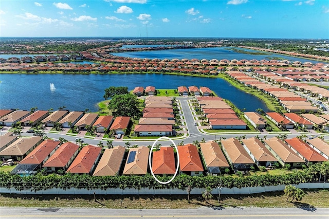 224 Soliera St, Nokomis, FL 34275 - bird's eye view featuring a residential view and a water view