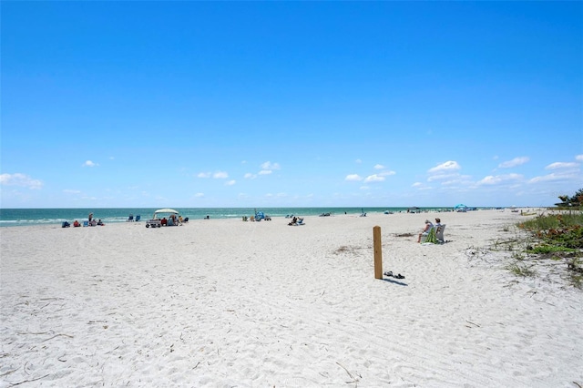water view with a beach view