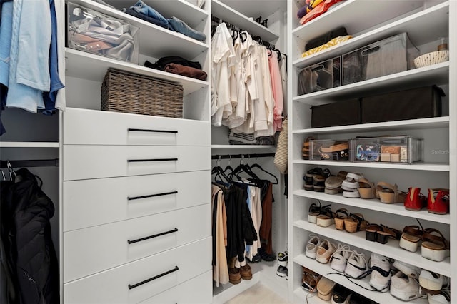 301 Quay Commons Unit 507, Sarasota, FL 34236 - view of walk in closet