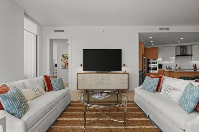 301 Quay Commons Unit 1610, Sarasota, FL 34236 - living area with recessed lighting