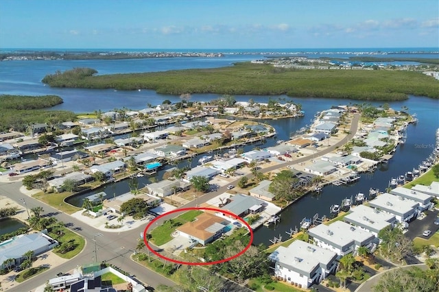 10304 Sandpiper Rd W, Bradenton, FL 34209 - aerial overview of property's location featuring a large body of water and nearby suburban area