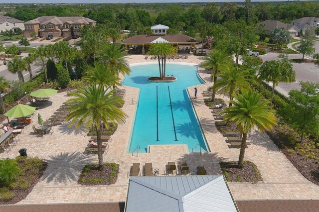 view of community pool