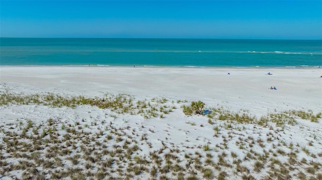 6951 Gulf Of Mexico Dr Unit 14, Longboat Key, FL 34228 - view of water feature with a beach view