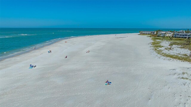 6951 Gulf Of Mexico Dr Unit 14, Longboat Key, FL 34228 - view of water feature featuring a view of the beach