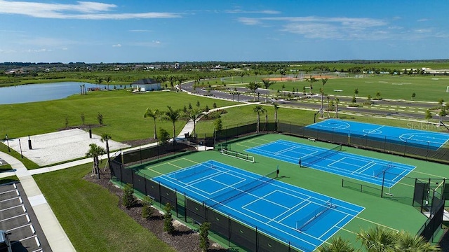 8355 Velda Trl, Sarasota, FL 34241 - drone / aerial view of a large body of water