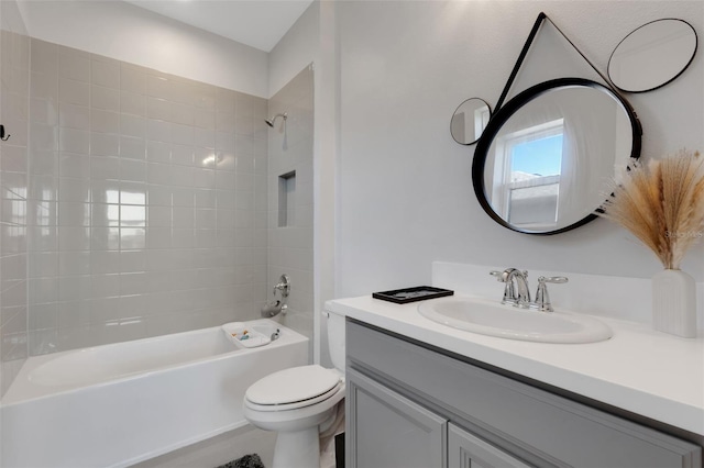 8355 Velda Trl, Sarasota, FL 34241 - bathroom featuring vanity and bathing tub / shower combination