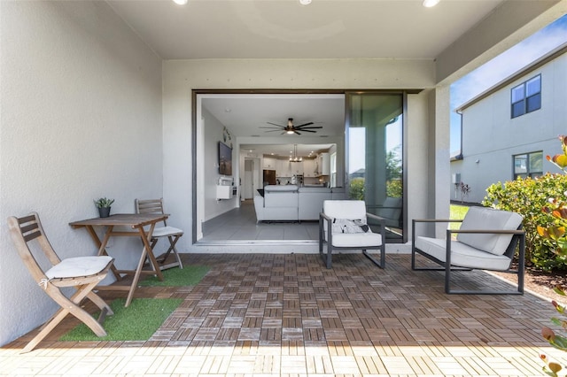 8355 Velda Trl, Sarasota, FL 34241 - view of patio