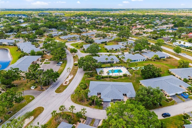 6940 W Country Club Dr N Unit V-77, Sarasota, FL 34243 - birds eye view of property with a residential view