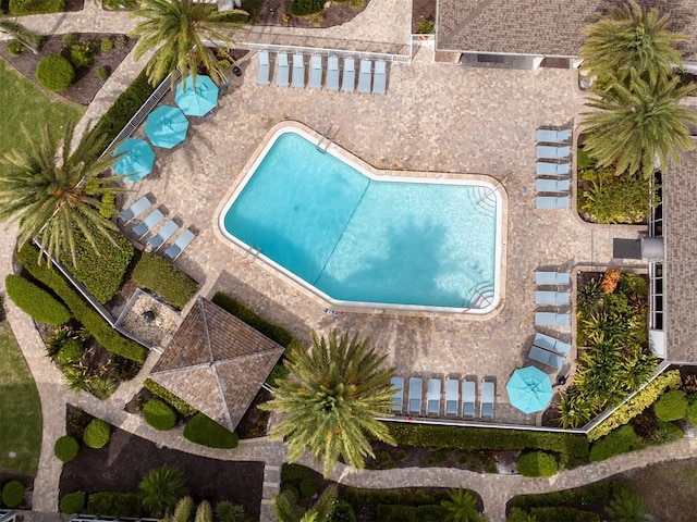 aerial view