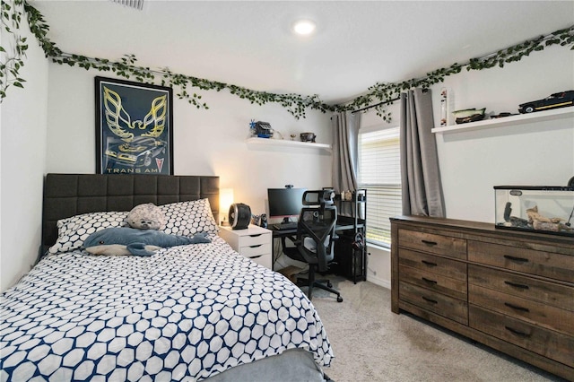 2812 Rock Sound St, Bradenton, FL 34208 - carpeted bedroom with an office area