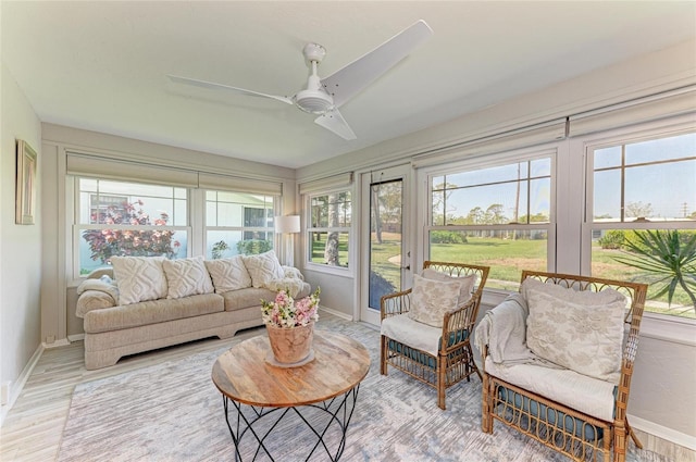 1622 Stafford Ln Unit 1205, Sarasota, FL 34232 - sunroom / solarium featuring a wealth of natural light