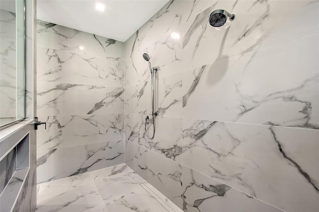 7200 Chameleon Way, Sarasota, FL 34241 - bathroom featuring a marble finish shower