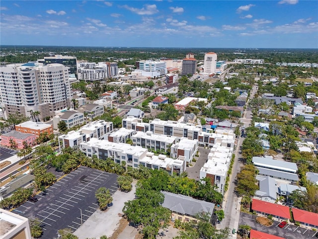221 Cosmopolitan Ct, Sarasota, FL 34236 - drone / aerial view with a city view