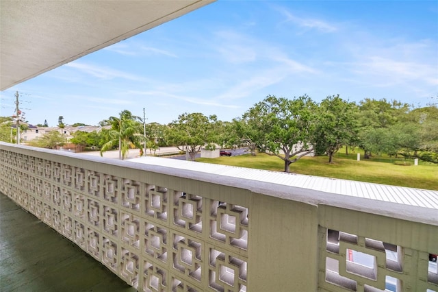 4885 1st St NE Unit 308, Saint Petersburg, FL 33703 - view of balcony