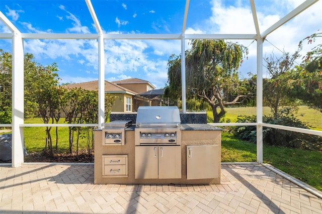 244 Dove Trl, Bradenton, FL 34212 - sunroom / solarium with area for grilling