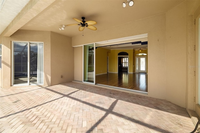 244 Dove Trl, Bradenton, FL 34212 - view of patio / terrace featuring a ceiling fan