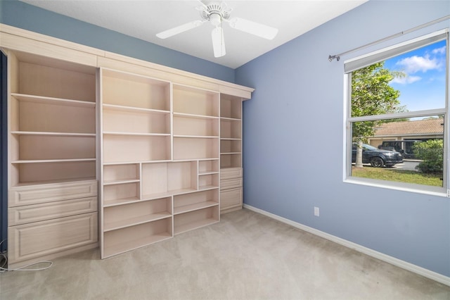 244 Dove Trl, Bradenton, FL 34212 - unfurnished bedroom with carpet and a ceiling fan