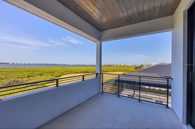 1613 4th St E, Palmetto, FL 34221 - balcony with a water view