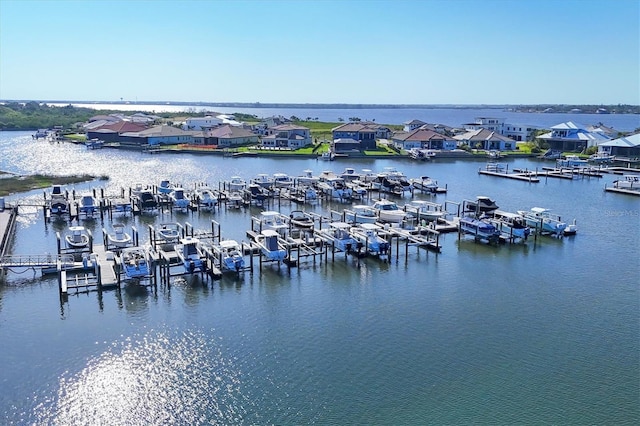 1613 4th St E, Palmetto, FL 34221 - water view with a boat dock and numerous boat docks