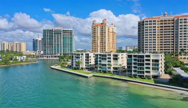 99 Sunset Dr Unit 102, Sarasota, FL 34236 - water view featuring nearby urban area