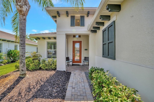 5009 Lake Overlook Ave, Bradenton, FL 34208 - view of exterior entry with stucco siding