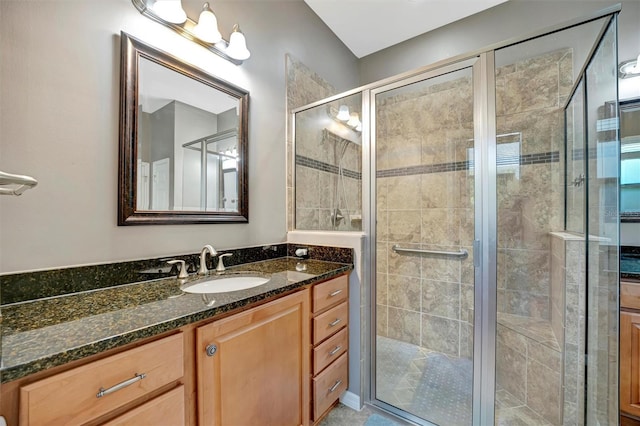 5009 Lake Overlook Ave, Bradenton, FL 34208 - full bath featuring a shower stall and vanity