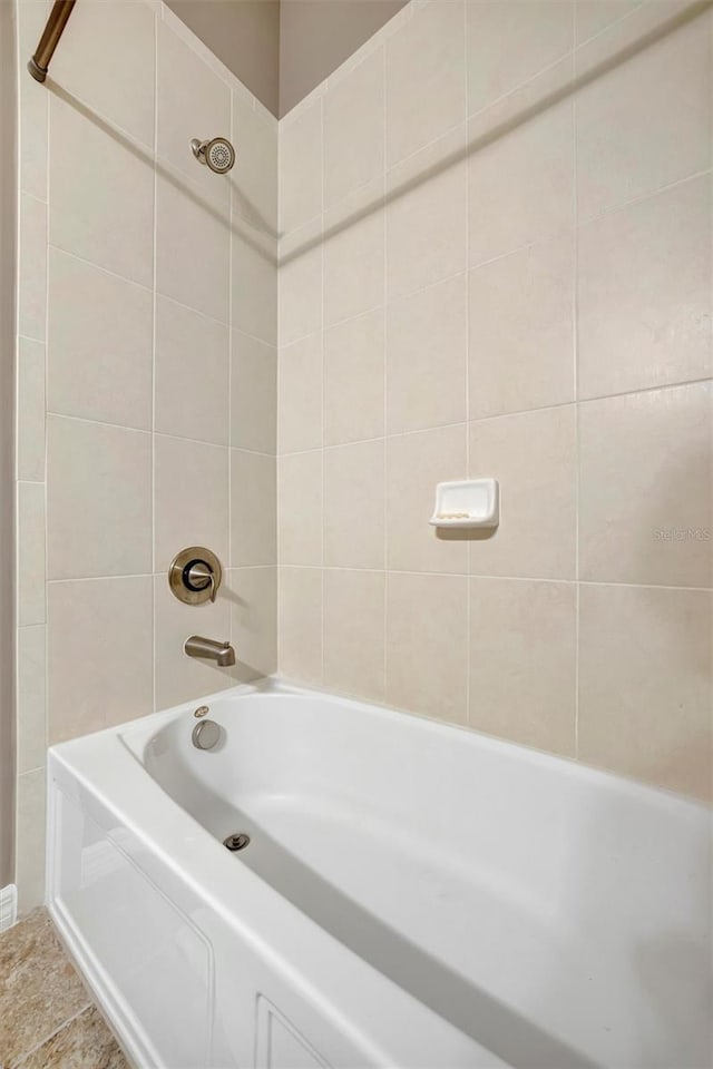 5009 Lake Overlook Ave, Bradenton, FL 34208 - bathroom featuring shower / bathing tub combination