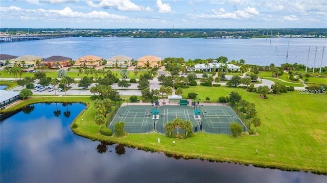 5009 Lake Overlook Ave, Bradenton, FL 34208 - drone / aerial view with a water view