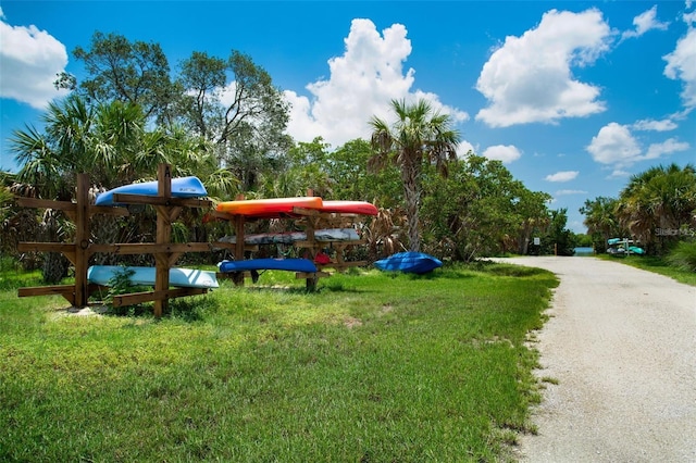 5009 Lake Overlook Ave, Bradenton, FL 34208 - view of home's community featuring a yard