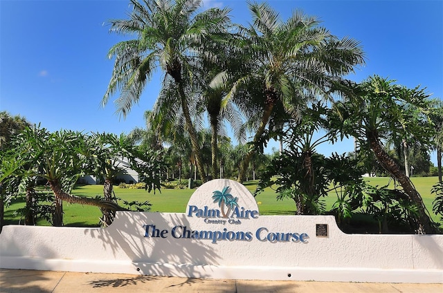 7173 W Country Club Dr N Unit 141, Sarasota, FL 34243 - view of community / neighborhood sign