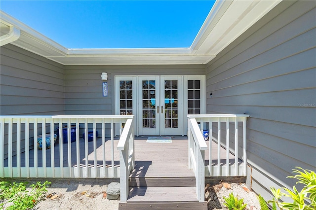 8592 Hidden Lagoon Rd, Sarasota, FL 34242 - deck featuring french doors